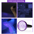 100 LED Purple Light UV Flashlight